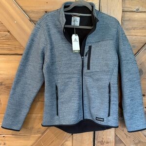 Ascend Heather Gray Jacket with Black Details